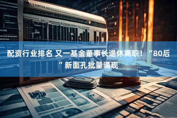 配资行业排名 又一基金董事长退休离职！“80后”新面孔批量涌现