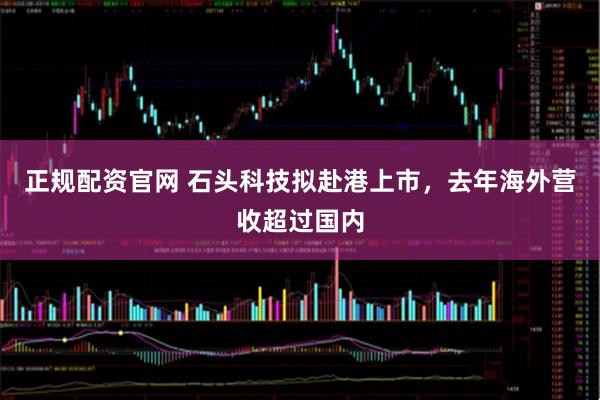 正规配资官网 石头科技拟赴港上市，去年海外营收超过国内